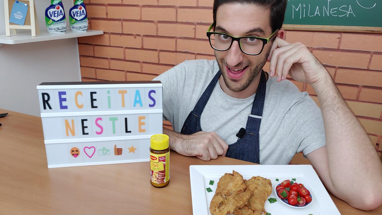Bife à Milanesa Sequinho e Crocante Bife à Milanesa Sequinho e Crocante