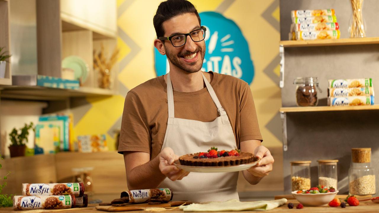 Torta de Nesfit Cacau para um Dia das Mães especial! Torta de Nesfit Cacau para um Dia das Mães especial!
