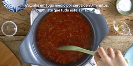 Dica 13 - Cozimento - Molho Básico de Tomate