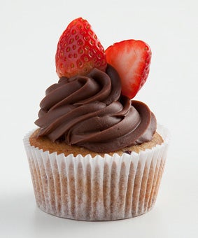 Cupcakes perfeitos: Cupcake de Frutas Vermelhas