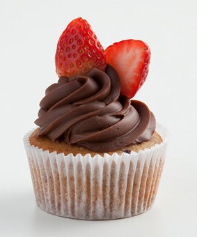 Cupcakes perfeitos: Cupcake de Frutas Vermelhas