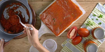 Dica 17 - Fim do Preparo - Molho Básico de Tomate