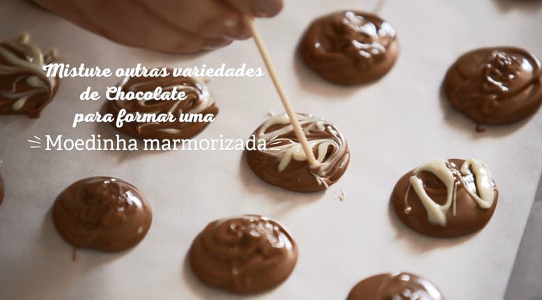 Dica 10 - Moedinhas de Chocolate