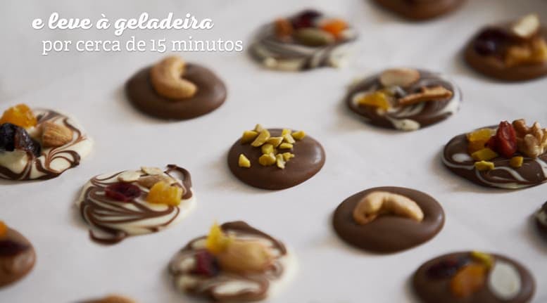 Dica 11 - Moedinhas de Chocolate