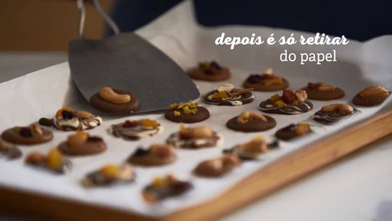 Dica 12 - Moedinhas de Chocolate