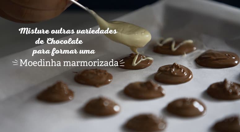 Dica 9 - Moedinhas de Chocolate