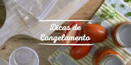 Dica 16 - Saco Plástico - Molho Básico de Tomate