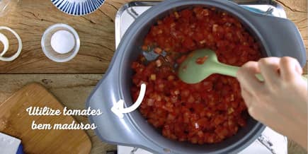Dica 8 - Tomate Picado - Molho Básico de Tomate
