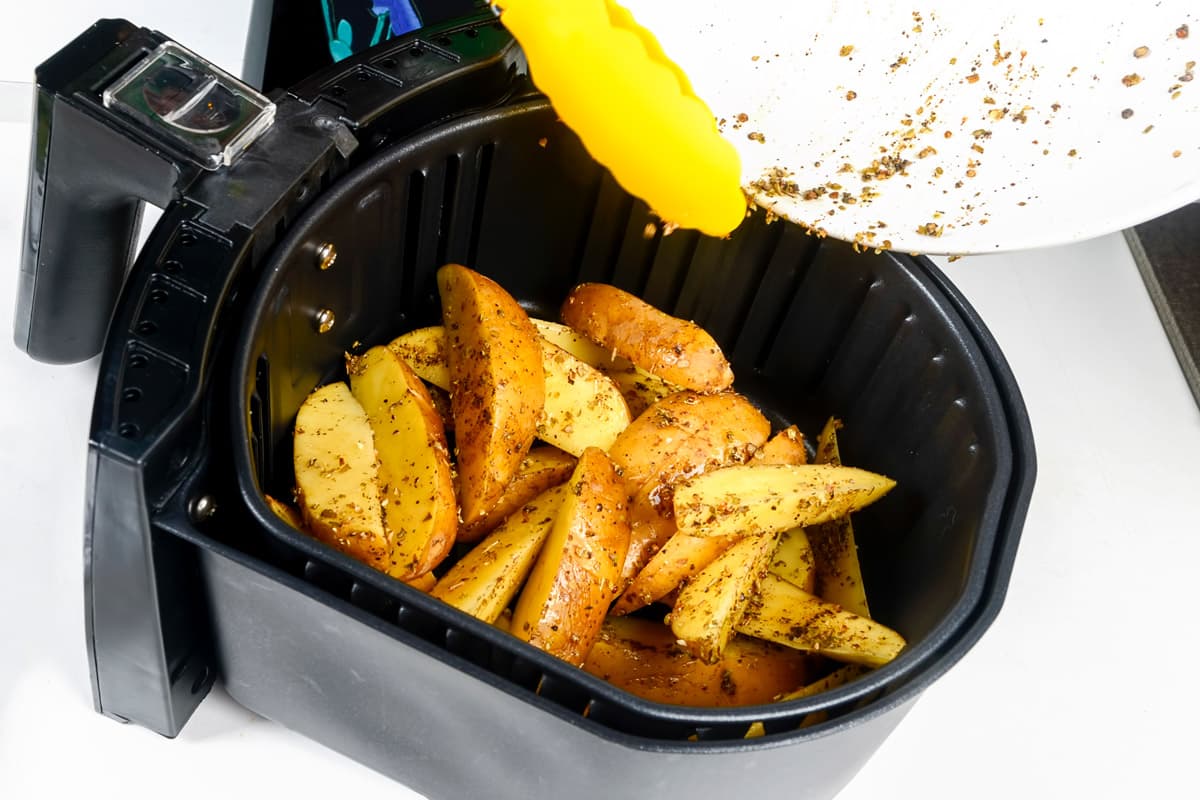 Dicas para sua batata “frita” na airfryer ficar crocante e macia