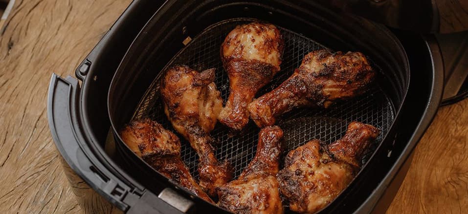 Receitas na Airfryer: Coxas de Frango