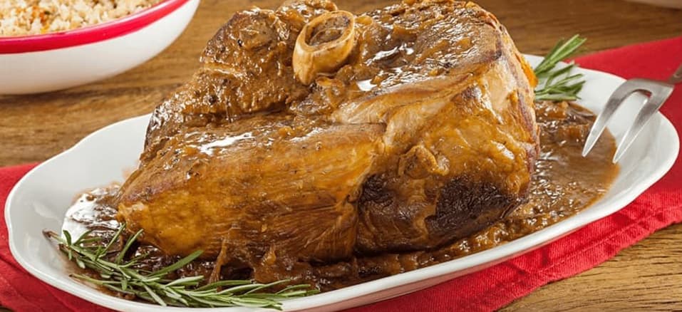 Receitas de Ceia de Natal: Pernil de Panela