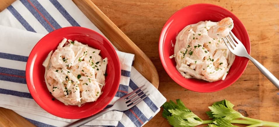 Saladas de Natal:Saladas com peixes e frutos do mar, salada com camarão
