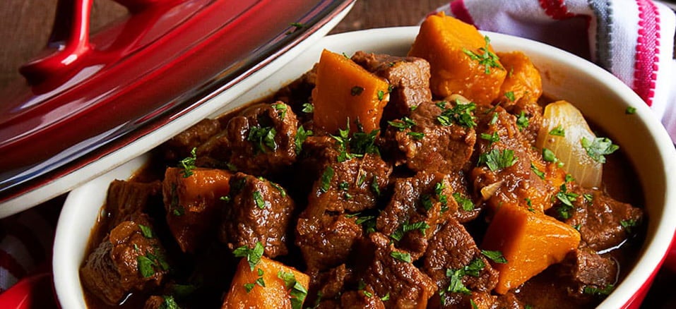 Carne de Panela com Abóbora Cortes de Carne Bovina: Carne de Panela com Abóbora