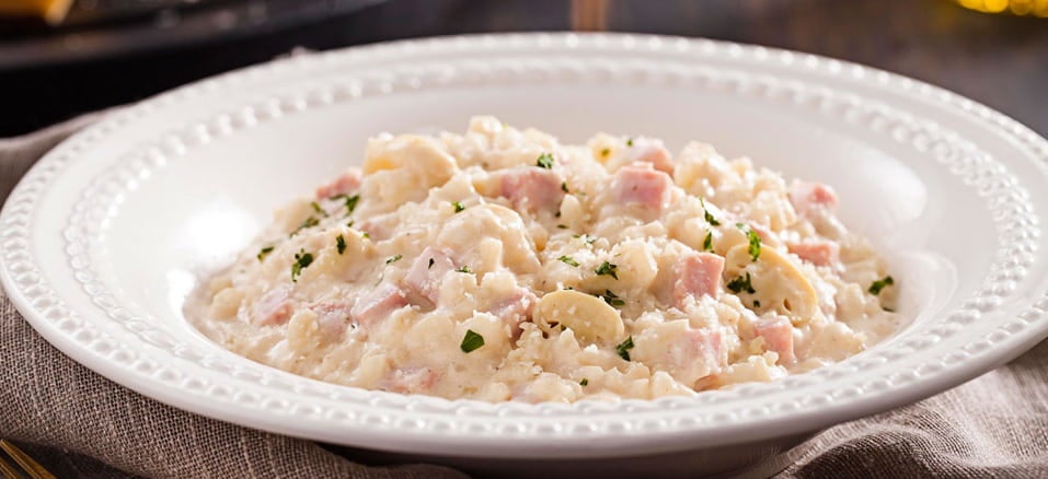 Comida italiana: Risoto a La Piemontese