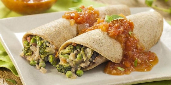 Panqueca Vegetariana de Legumes Dia Mundial Sem Carne: Panqueca Vegetariana de Legumes