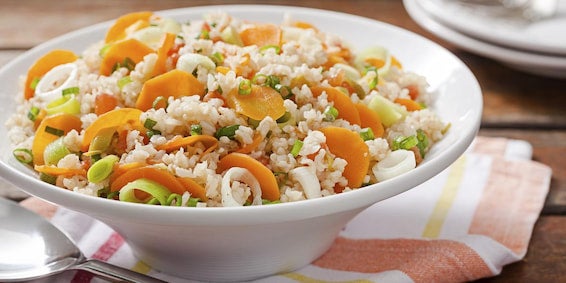 Arroz integral com Legumes Dia Mundial Sem Carne: Arroz integral com Legumes