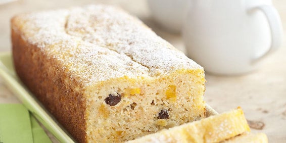 Pão Doce com Frutas Secas sem Glúten
