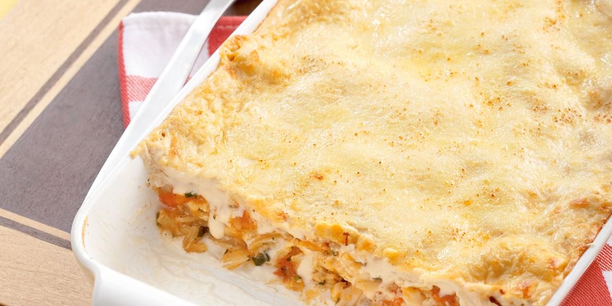 Lasanha de Bacalhau Receitas de Páscoa: Lasanha de Bacalhau