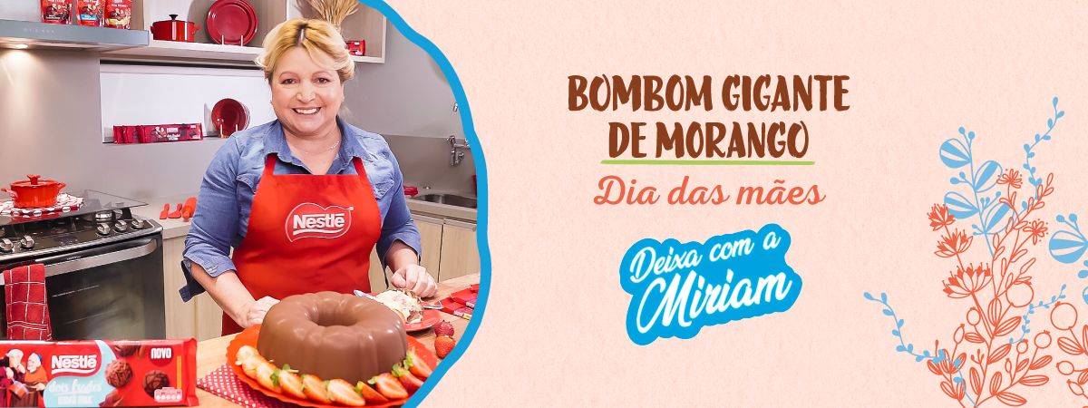 Bombom Gigante de Morango Bombom Gigante de Morango