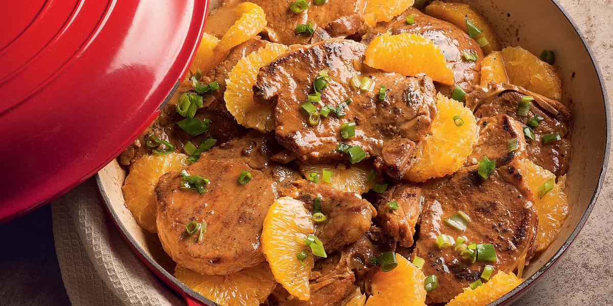 Almoço de Dia das Mães: Bisteca com Molho de Laranja