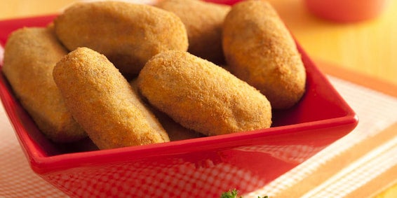 Molho tártaro: Croquete de Carne