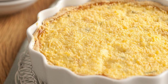 Dia do milho: Quiche de Milho com Queijo