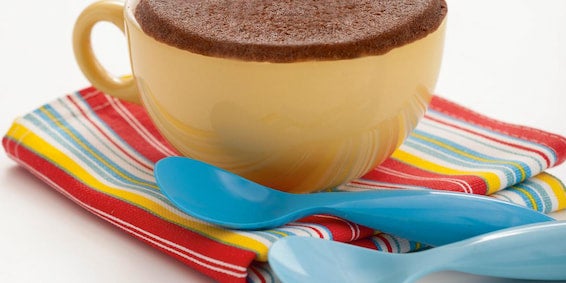Receitas com Nescau: Bolo de Caneca de Chocolate Nescau