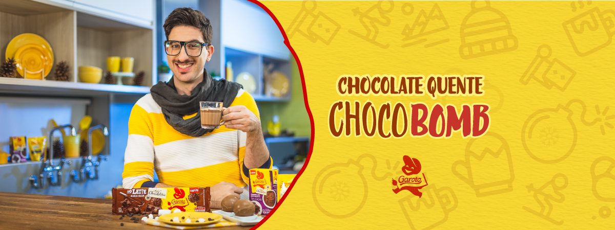 Chocolate Quente Chocobomb Garoto Chocolate Quente Chocobomb Garoto