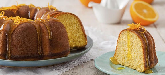 Frutas de Maio, Legumes e Verduras de Maio: Bolo de Laranja com Calda