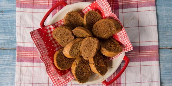 Receitas de Rabanada: Mais receitas de rabanada, Rabanada Assada de Pão Integral