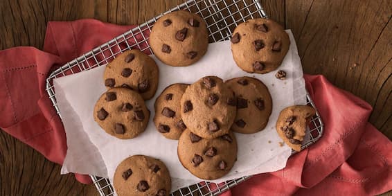Lanche Romântico: Cookies de Chocolate