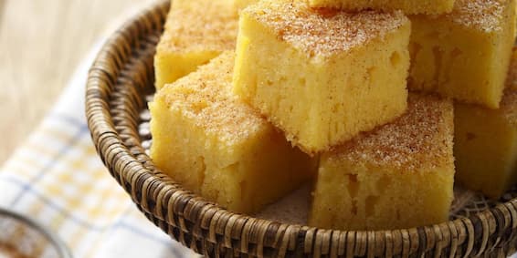 Receitas de bolos: Bolos simples e de rápido preparo, Bolo de fuba