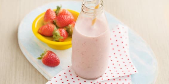 Receitas de Milk-shake: Milk-shake de Morango, milkmixshake