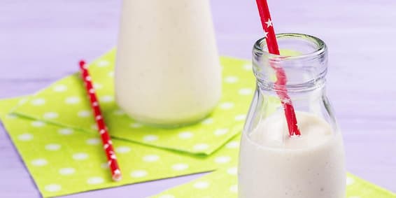 Receitas de Milk-shake, Milk-shake de banana, milkshake de maracujá