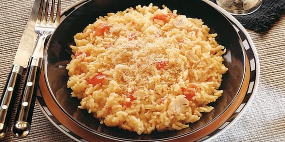 Receitas de arroz: Arroz ao vinho, arroz a piemontesa