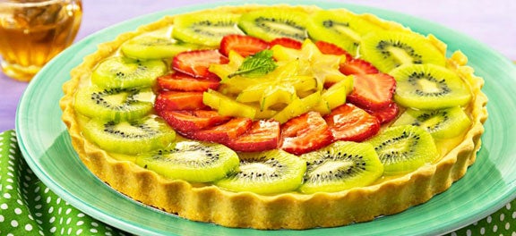 Torta de Frutas Frutas de Julho, Verduras de Julho: Torta de Frutas