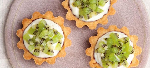 Tortinha de Kiwi Frutas de Julho, Verduras de Julho: Tortinha de Kiwi