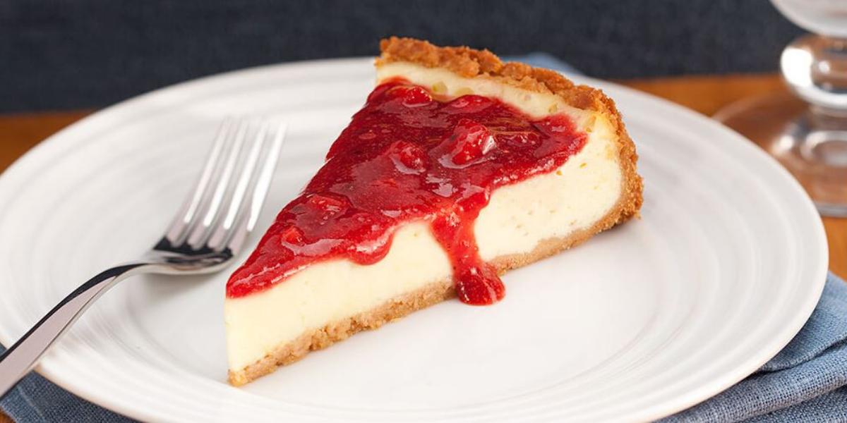 Cheesecake com frutas vermelhas