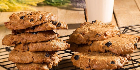 Cookies com Nuts, Berries e Cacau