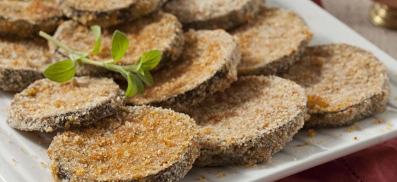 Berinjela à Milanesa de Forno