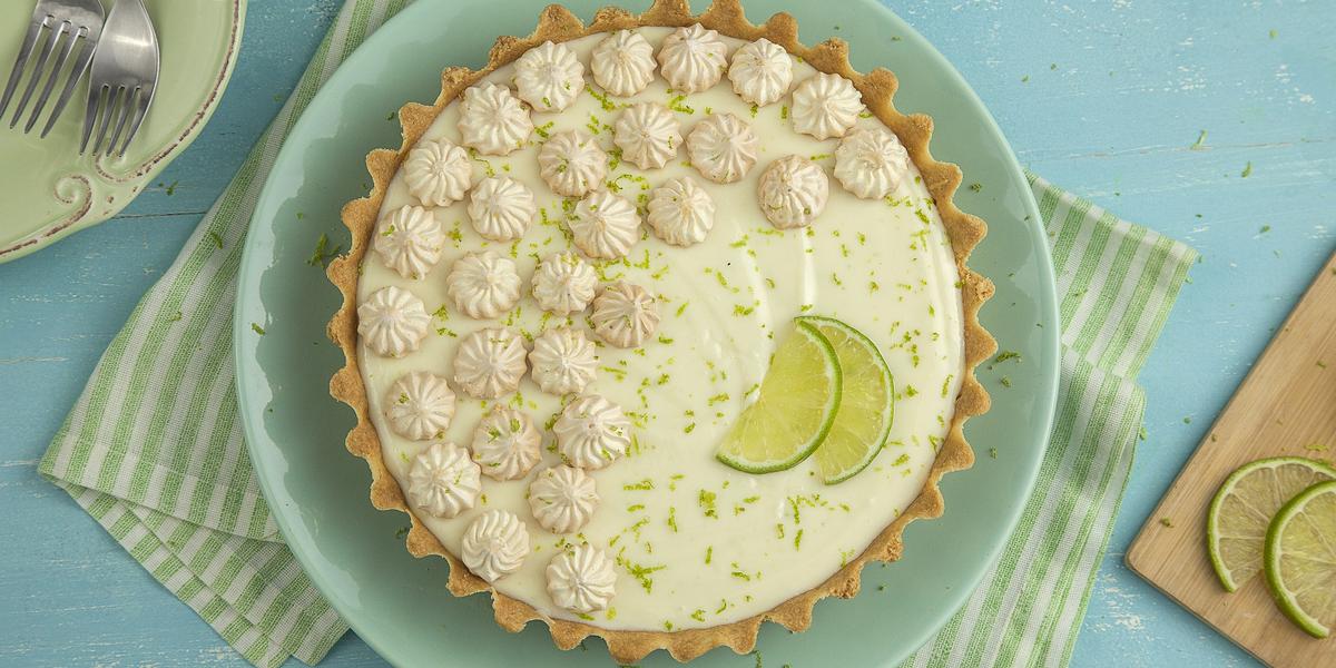 Torta de Limão com Suspiro