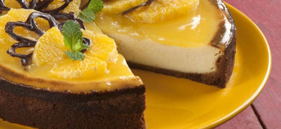 Cheesecake de Laranja Cheesecake de Laranja