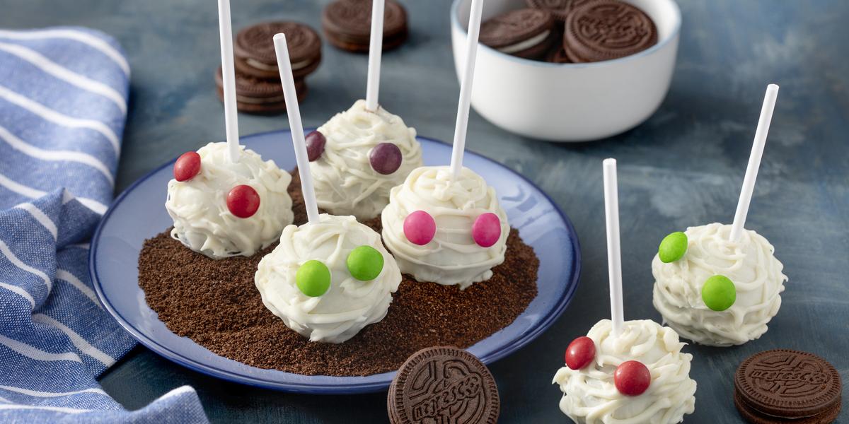 Comidas de Halloween: Popcakes Múmias de Negresco