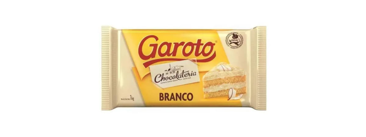 Chocolate Branco Garoto