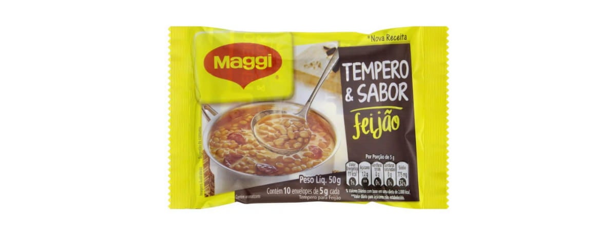 Maggi Tempero e Sabor Feijão, Ovos, Arroz