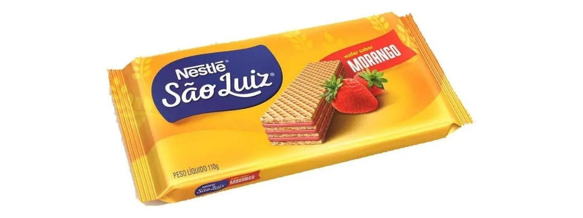 São Luiz Wafer Morango