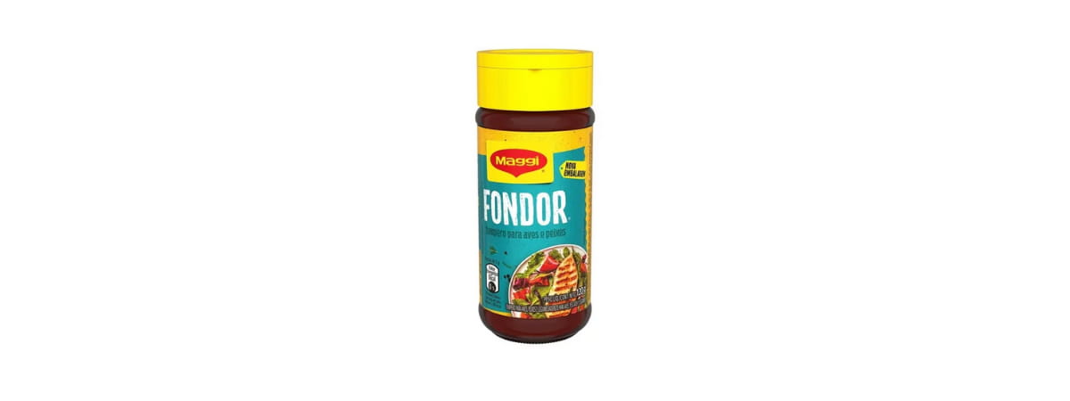 Maggi Fondor Aves, Peixes, Leg E Sal Tempero Vidro