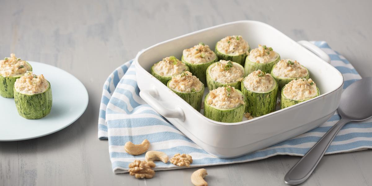 Receitas de abobrinha: Abobrinha Recheada