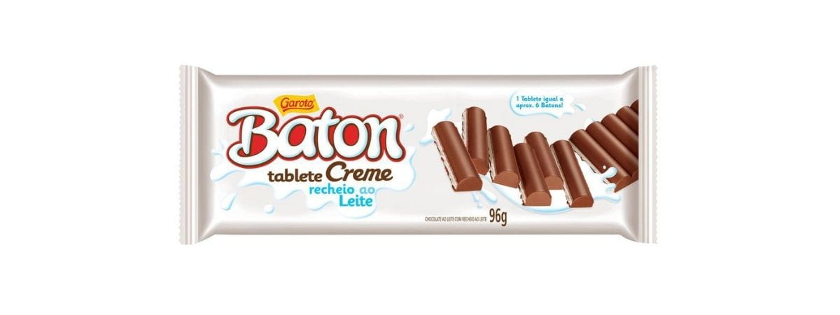 Baton Tablete Creme