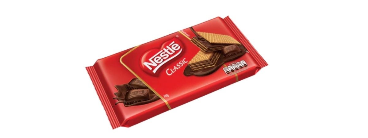 Biscoito Wafer Classic com Recheio Cremoso